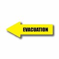 Ergomat 34in x 12in ARROW SIGNS - Evacuation DSV-SIGN 408 #0449LEFT -UEN
